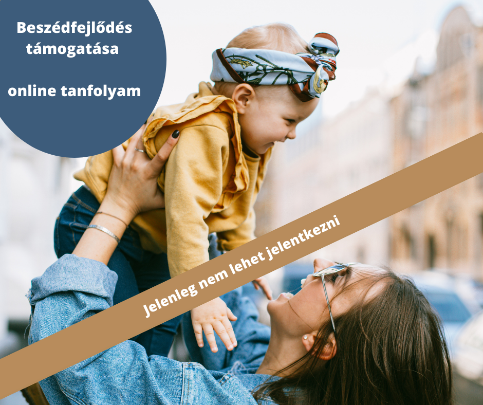 Beszédfejlődés támogatása online tanfolyam