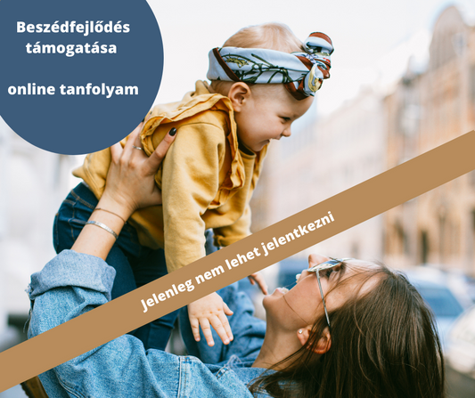 Beszédfejlődés támogatása online tanfolyam