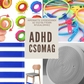 ADHD csomag: hiperaktív gyerekeknek az osztálytermi nyugalomhoz - csak előrendelhető
