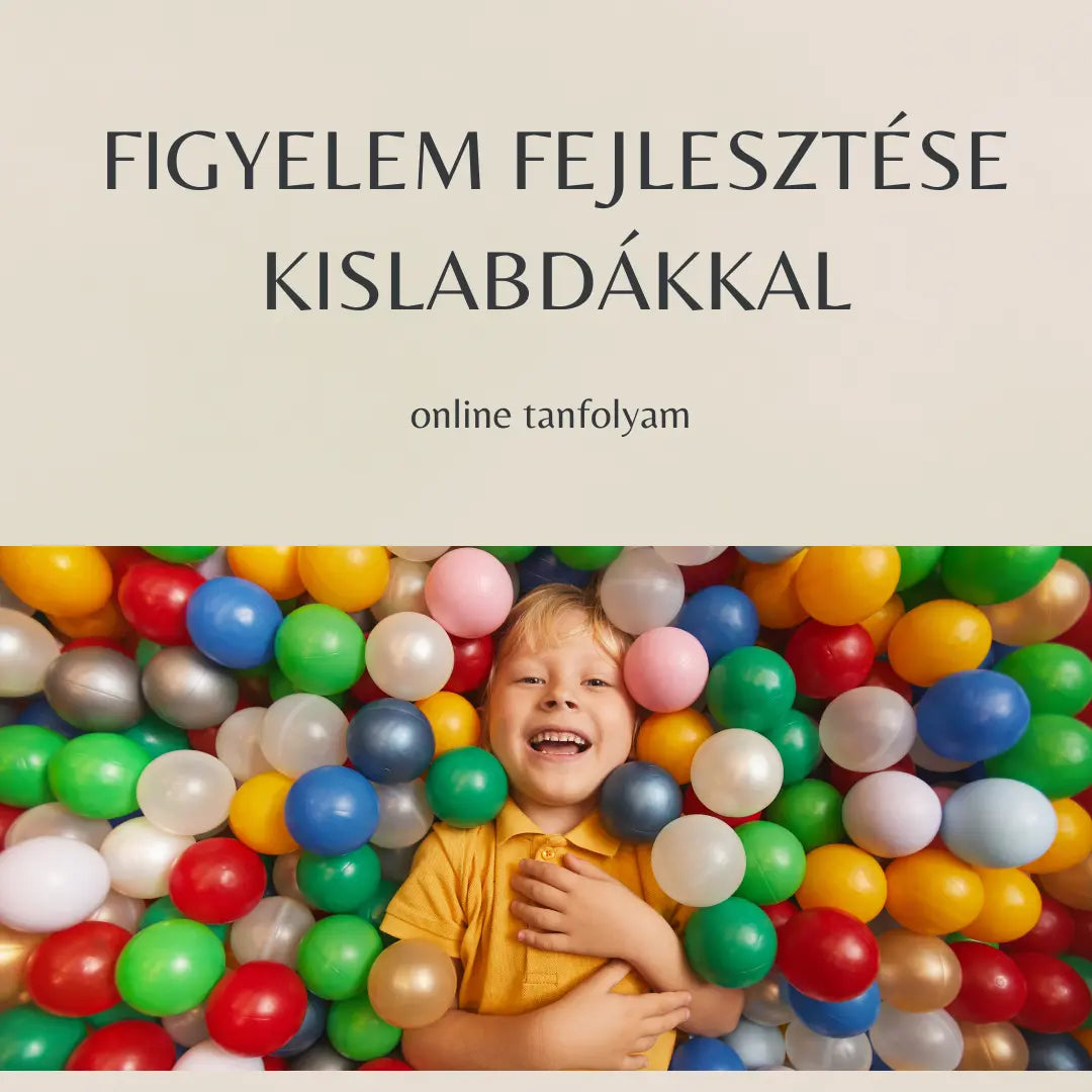 Figyelemfejlesztés kislabdákkal fejlesztő videócsomag